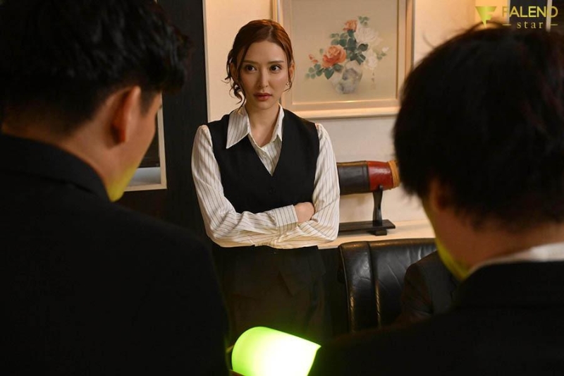 FNS-004 screenshot 1 The OL who is a cum-in-the-mouth meat toilet during late-night overtime work, and the arrogant accountant who is impregnated by all the employees, Fujii Ranran