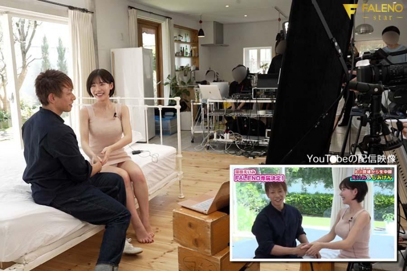 FSDSS-686 screenshot 2 AV's first limit of shame! I livestreamed it on SNS until 5 seconds before having sex, and I was so embarrassed that my whole body became as sensitive as my clitoris Eimi Fukada