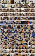 HUNTC-349 storyboard thumbnail The tempting buttocks of the plump bloomers of the moms' volleyball team are so sexy! My stepmother brought her moms' volleyball teammates to show me their uniforms!